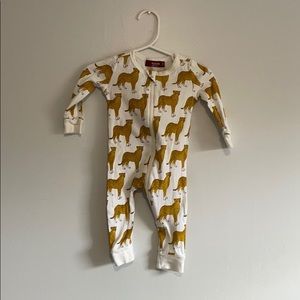 Milkbarn cheetah pajamas